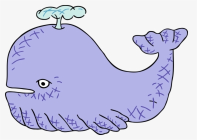 Transparent Sperm Whale Png - Baleia Cartoon, Png Download, Transparent PNG