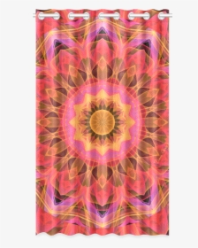 Abstract Peach Violet Mandala Ribbon Candy Lace New - Fractal Art, HD Png Download, Transparent PNG