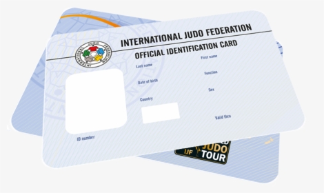 Card - International Judo Federation Ijf, HD Png Download, Transparent PNG