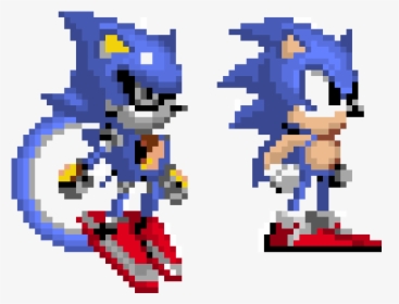 Metal Sonic Sprite Sheet, HD Png Download - 1096x616(#6175281