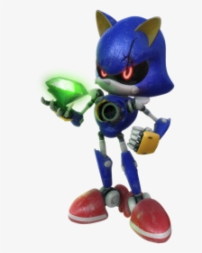 Sonic Rivals 2 Damaged Metal Sonic, HD Png Download, Transparent PNG