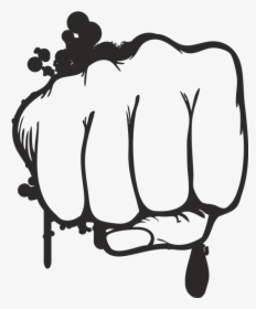 Free Download Grunge Fist Clipart Fist Clip Art - Fist Vector, HD Png Download, Transparent PNG