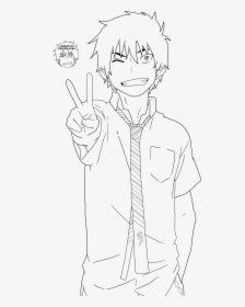 28 Collection Of Rin Okumura Drawing Easy - Rin Okumura Drawing Easy, HD Png Download, Transparent PNG