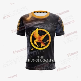 The Hunger Games Unisex 3d T-shirt - Classic Book Hunger Games Book Cover, HD Png Download, Transparent PNG