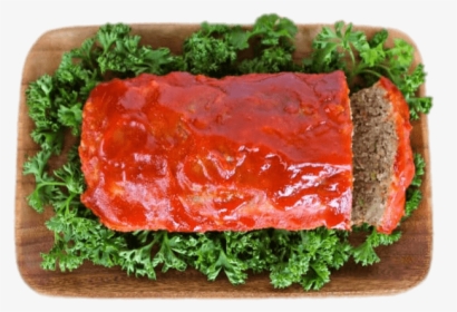 Meatloaf On A Wooden Tray - Fast Food, HD Png Download, Transparent PNG