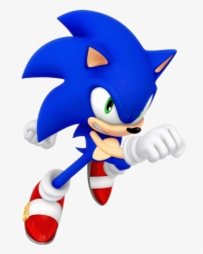 Modern Sonic The Hedgehog, HD Png Download, Transparent PNG