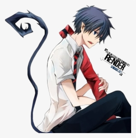 Ah Sorry, I Would Like The Tail Not Flaming Or Animated - Rin Okumura Render Tail, HD Png Download, Transparent PNG