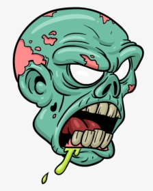 Zombie Stickers Messages Sticker-4 - Zombie Easy To Draw, HD Png Download, Transparent PNG