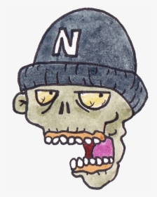 Skinny Pete Zombie - Cartoon, HD Png Download, Transparent PNG