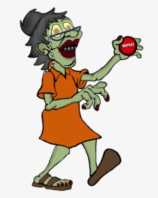 Foot Clipart Zombie - Zombie Clipart, HD Png Download, Transparent PNG