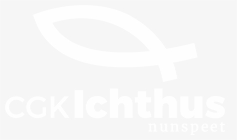 Cgk Ichthus Logo Wit - Poster, HD Png Download, Transparent PNG