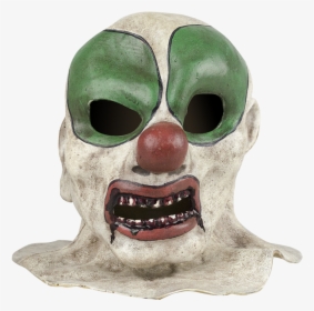 Zombie Paintball Mask- Killer Clown - Zombie Face Png, Transparent Png, Transparent PNG
