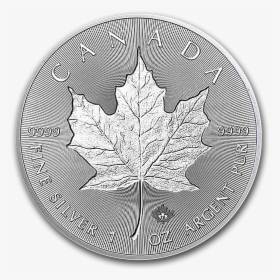 Canadian Silver Incuse Maple - Maple Leaf Incuse 2019, HD Png Download, Transparent PNG