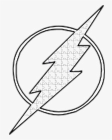 Svg Freeuse Download Autism Drawing Symbol - Line Drawing Flash Logo, HD Png Download, Transparent PNG