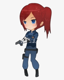 Image - Claire Redfield As A Cop, HD Png Download, Transparent PNG