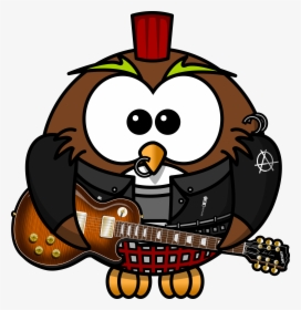Punk Owl Clip Arts - Punk Owl, HD Png Download, Transparent PNG