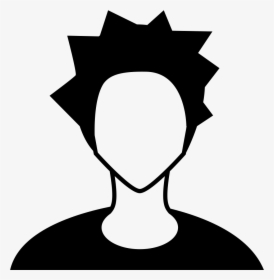 Punk Young Head - Young Icon Png, Transparent Png, Transparent PNG