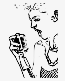 Transparent Punk Clipart - Karaoke Singer Clip Art, HD Png Download, Transparent PNG