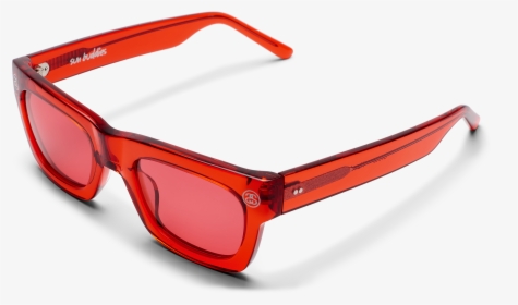 Men Sunglasses Orange Frame, HD Png Download, Transparent PNG