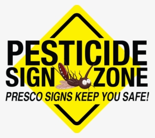 How To Properly Mark Pesticide Application Areas For - Traffic Sign, HD Png Download, Transparent PNG