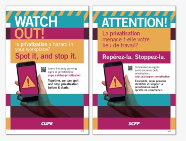 Early Warning Signs Of Privatization Poster - Poster, HD Png Download, Transparent PNG
