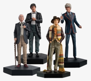 1st, 2nd 3rd & 4th Doctors Regeneration 1/21st Scale - Figurine, HD Png Download, Transparent PNG