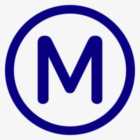 Paris Metro Symbol, HD Png Download, Transparent PNG