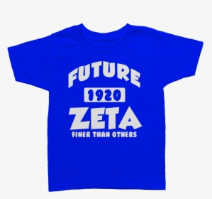 Future Zeta Phi Beta Toddler Tee - Active Shirt, HD Png Download, Transparent PNG