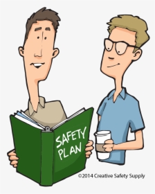Safety Supervisors Safety Plan - Safety Cartoon Supervisor, HD Png Download, Transparent PNG