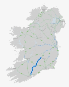 Map Of Ireland, HD Png Download, Transparent PNG