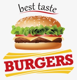 Burger And Fries Png - Burger Hd Free Download, Transparent Png, Transparent PNG