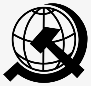 Communism Around The World - Hammer And Sickle Silhouette, HD Png Download, Transparent PNG