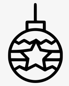 Christmas Snowflake Ball Decoration Light - Business Travel Icon, HD Png Download, Transparent PNG