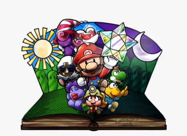 Transparent Super Mario Sunshine Png - Paper Mario Ttyd Fanart, Png Download, Transparent PNG