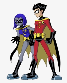 Raven And Robin - Starfire, HD Png Download, Transparent PNG