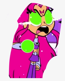 Teen Titans Starfire Mad Clipart , Png Download - Teen Titans Starfire Mad, Transparent Png, Transparent PNG