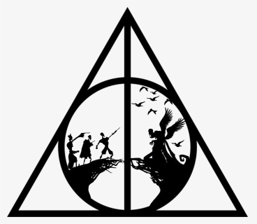 Png Images In Collection - Harry Potter Deathly Hallows Logo, Transparent Png, Transparent PNG