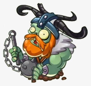 Zombies Wiki - Plants Vs Zombies Heroes Viking, HD Png Download, Transparent PNG