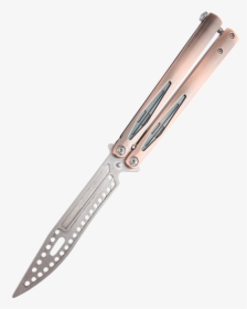 Unbladed Csgo Butterfly Knife Folding Knife Fine All-steel - Utility Knife, HD Png Download, Transparent PNG