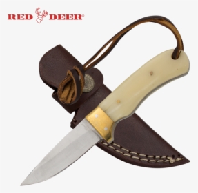 Red Deer® Drop Point Animal Bone Full Tang - Nine Inch Hunting Knife, HD Png Download, Transparent PNG