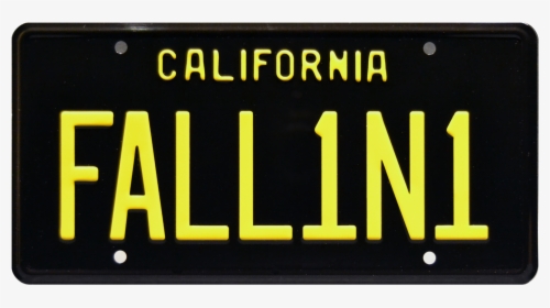 Fall1n1 License Plate, HD Png Download, Transparent PNG
