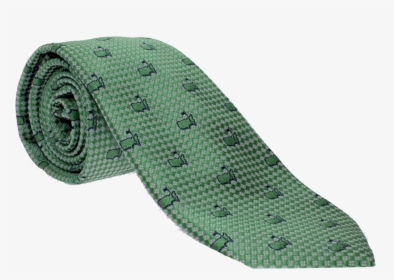 Masters Green Tie With Blue Logo Outline - Belt, HD Png Download, Transparent PNG