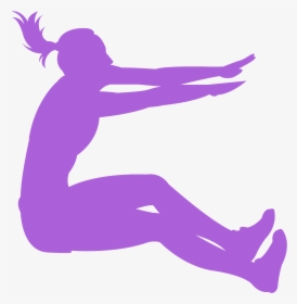 Long Jump Silhouette, HD Png Download, Transparent PNG