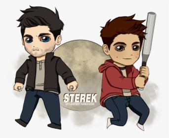 Chibi, Tyler Hoechlin, And Dylan O Brien Image - Cartoon, HD Png Download, Transparent PNG