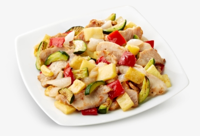 Chicken Kebab And Grilled Vegetables - Pasta Salad Examples, HD Png Download, Transparent PNG