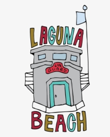 Laguna Beach Lifeguard Tower, HD Png Download, Transparent PNG