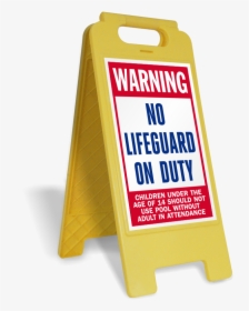 Transparent Lifeguard Png - Slippery When Wet Sign, Png Download, Transparent PNG