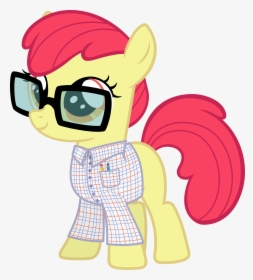 Vector Cartoon Character Woody - Hipster Apple Bloom, HD Png Download, Transparent PNG