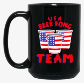 America Beer Mug Usa Beer Pong Team Coffee Mug Tea - Mug, HD Png Download, Transparent PNG