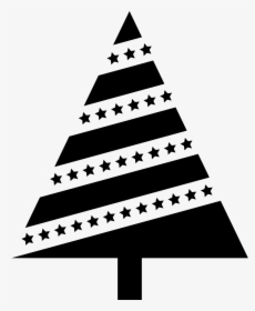 Christmas Tree With Stars - Stars, HD Png Download, Transparent PNG
